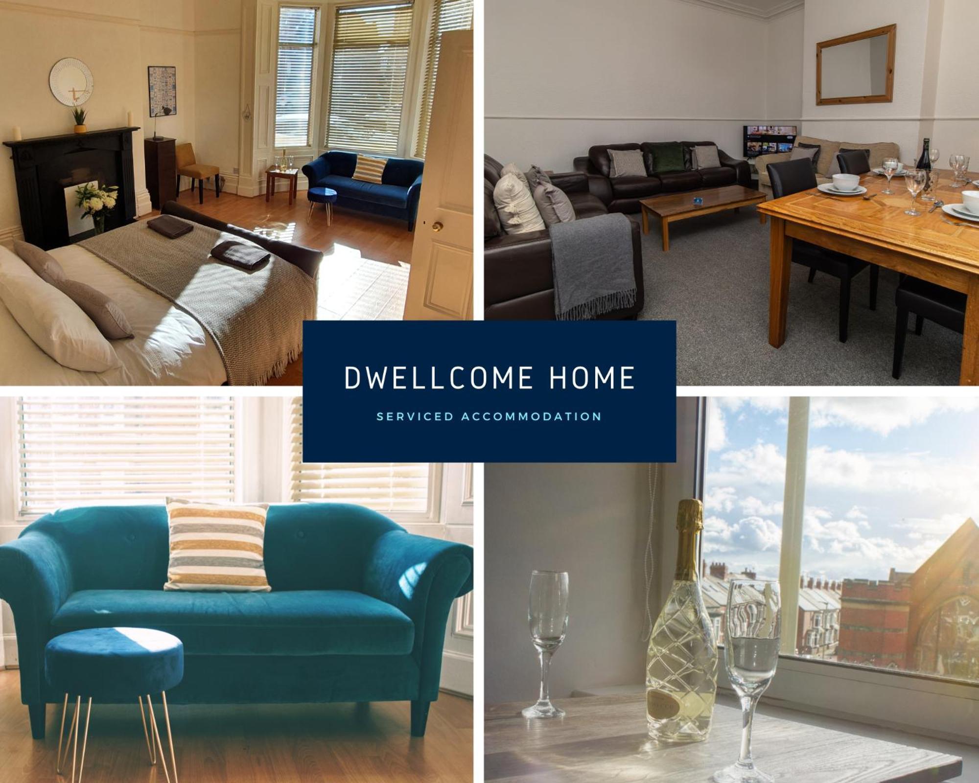 Dwellcome Home Ltd 4 King Bedroom Townhouse, Free Parking, Fast Wifi, Fully Equipped Kitchen, 15 Min Drive To Nissan, 20 Min To Newcastle Sunderland, Ideal For Long Term Contractor Etc Stays, Regular Housekeeping Option - See Our Site For Assurance Саут-Шилдс Экстерьер фото